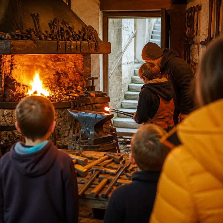 Historische Schmiede in Steyr: Kostenloses Schmiede-Erlebnis mit Kunstschmied Mario Werndl