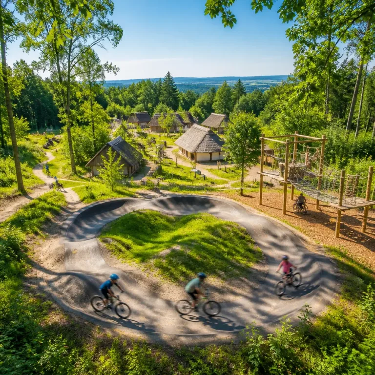 Letzte Ferienwochen in Hessen: Neue Trails, Pumptrack und ein inklusiver Hochseilgarten