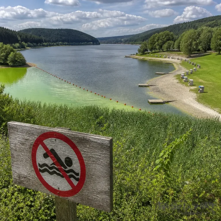 Blaualgen am Bleilochstausee: Badewarnung nur noch für Saaldorf