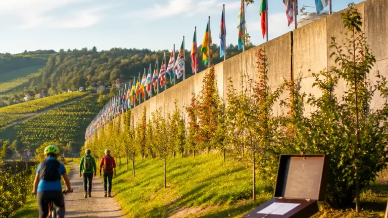 Friedensmauer in Pichla wächst: Ein neues Wahrzeichen für Tieschen