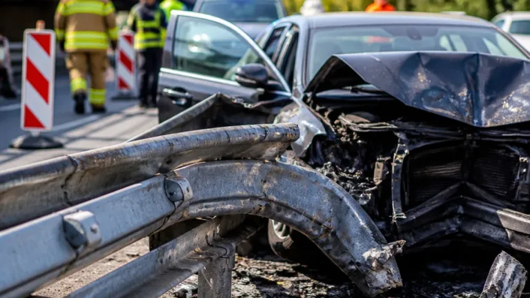 Frontalcrash in Innsbruck: 85-Jährige bei Zusammenstoß mit Leitschiene verletzt