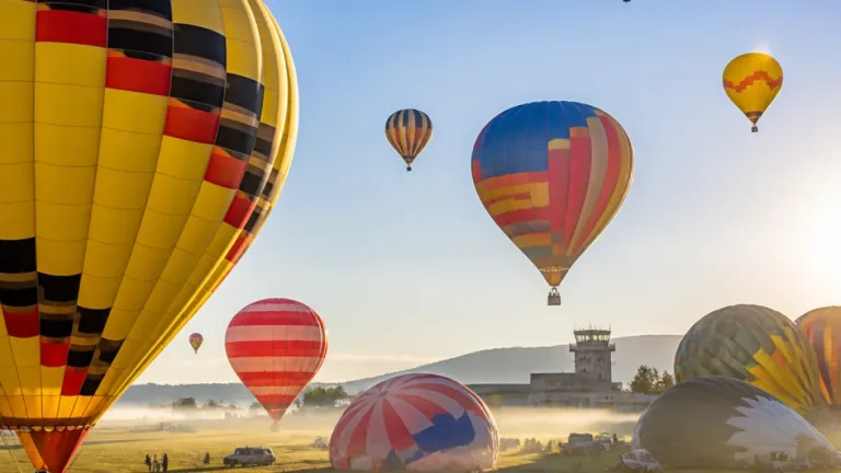 Frühstarts und Farbenpracht: Ballontage am Flugplatz Krems‑Langenlois von 13. bis 16. August