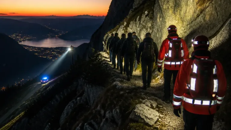 Fünf Wiener bei Höllengebirgsüberschreitung gerettet – Einsatz bis in die Nacht