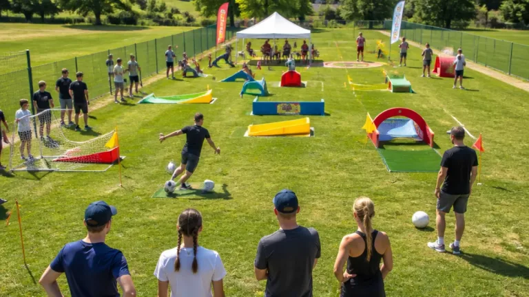 Fußballgolf-Tour in St. Johann: Weltmeister und rund 70 Teilnehmende am Wochenende