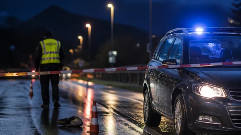 Fußgänger auf B111 in Hermagor-Pressegersee von Pkw erfasst und gestorben