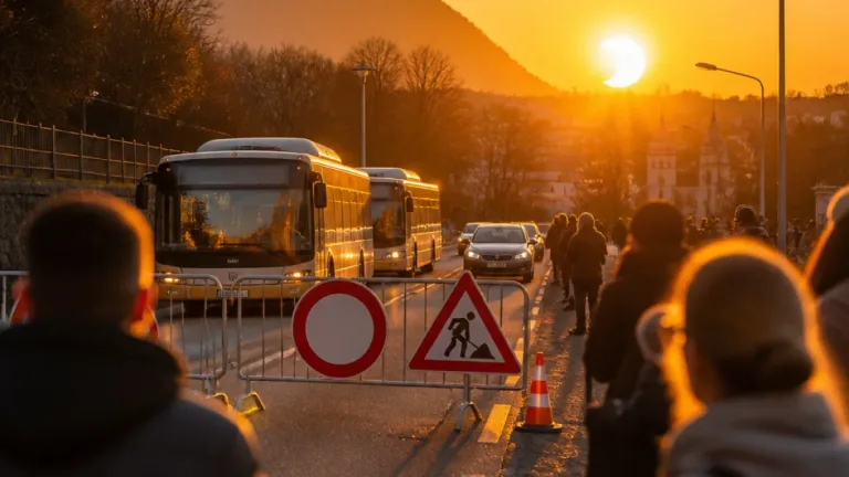 Gaisbergstraße am Mittwochabend gesperrt: Stadt führt Verkehrsbeschränkung zur Sonnenfinsternis ein