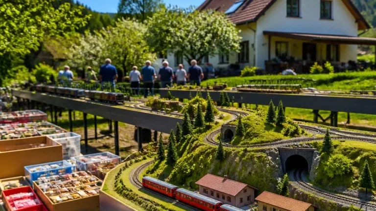 Gartenbahnfest in Hart bei Graz: Modellbahntag mit Mariazellerbahn-Anlagen