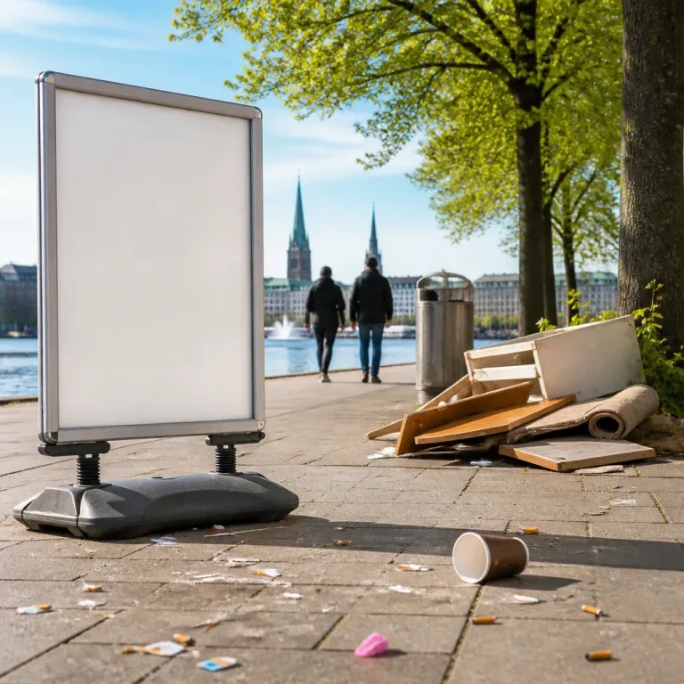 Hamburg verschärft Bußgelder für Wegwerfen, Füttern und Sperrmüll deutlich