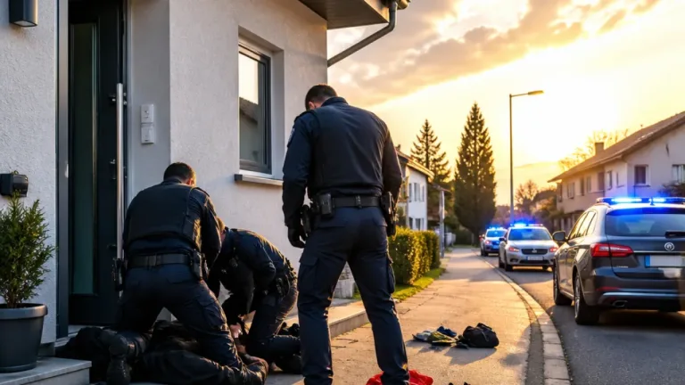 Gewaltsamer Widerstand bei Festnahme im Bezirk Perg: Zwei Polizisten verletzt
