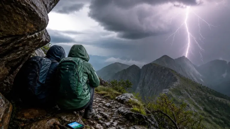 Gewitter auf Bergüberraschung: Zwei Wanderinnen aus Polen von Blitz und Sturm überrascht
