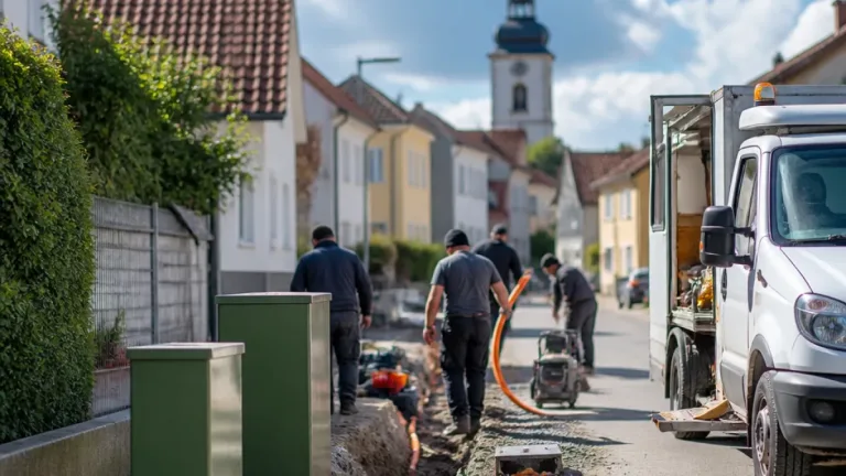 Glasfaserausbau in Sitzendorf schreitet mit neuer Betreiberfirma weiter