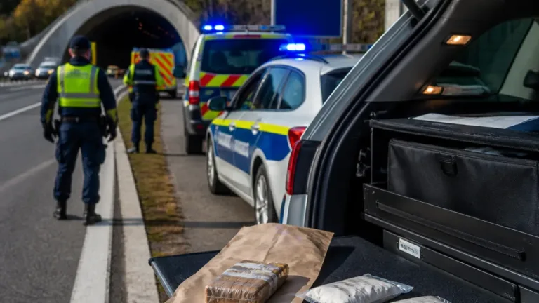 Grenzkontrolle am Karawankentunnel: Rund 900 Gramm Heroin und Kokain sichergestellt