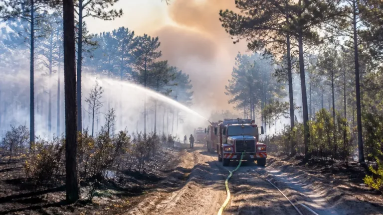 Großbrand im Föhrenwald: 2,5 Hektar Vegetation betroffen – Einsatz nach drei Stunden beendet