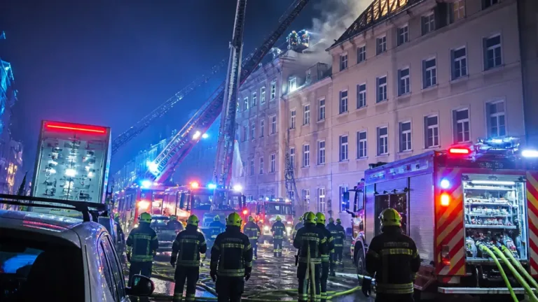 Großbrand in Wien-Meidling: Dach in Böckhgasse gelöscht – Warnung an Anrainer