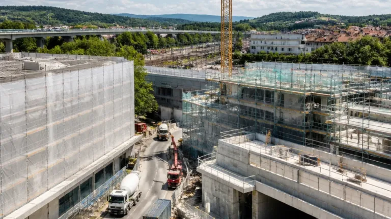 Große Schulbaustelle und neues Vitalquartier: Kirchdorf setzt auf Innenentwicklung