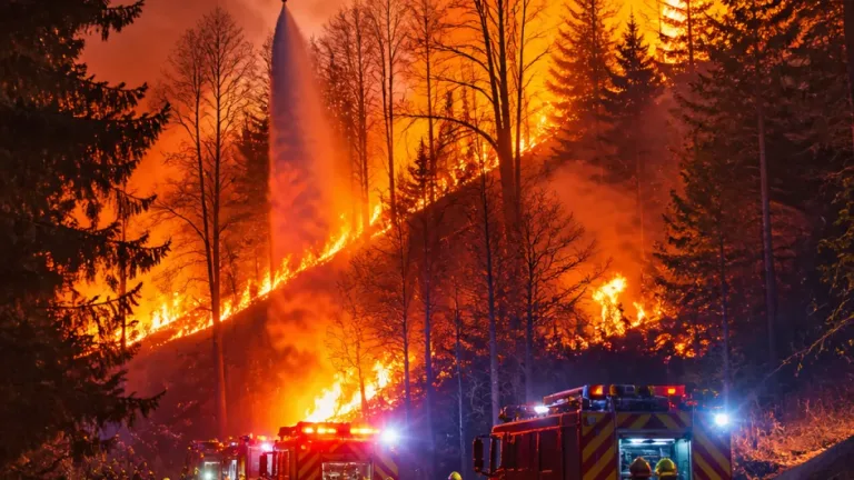 Großeinsatz in Unterlaussa: Waldbrand in steilem Gelände fordert umfangreiche Löschmaßnahmen