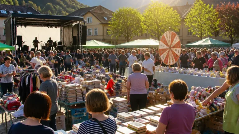 Großer Besucherandrang und reiches Angebot beim 47. Lions-Flohmarkt in Hermagor