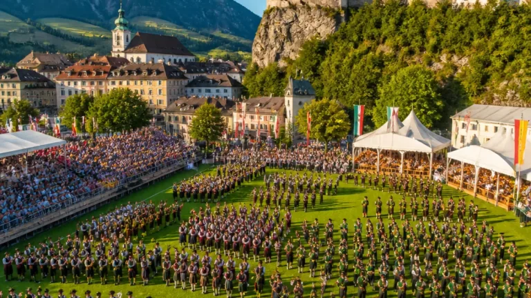 Großes Bezirksmusikfest am 2. August: Mehr als 1.200 Musikantinnen und Musikanten in Kufstein und Ebbs