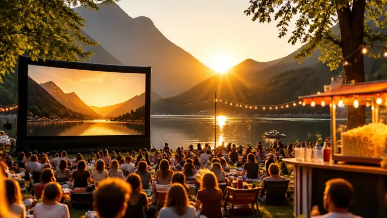Großes Open‑Air‑Kino am Pressegger See stärkt Treffpunkte für junge Menschen