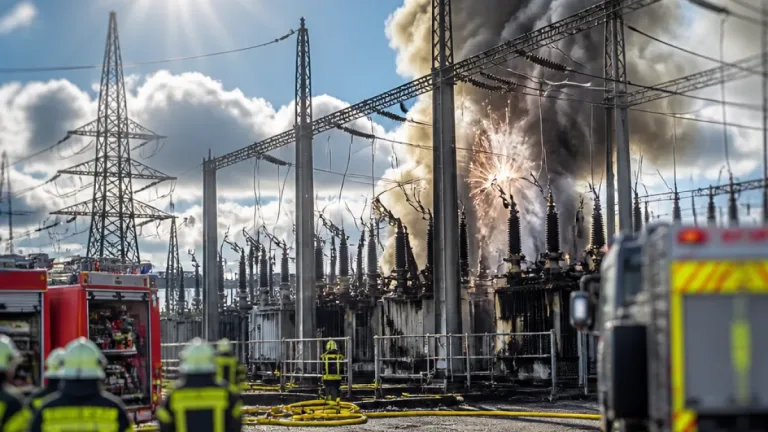 Großflächiger Stromausfall nach Brand im Umspannwerk — Teile des Bezirks Zwettl betroffen