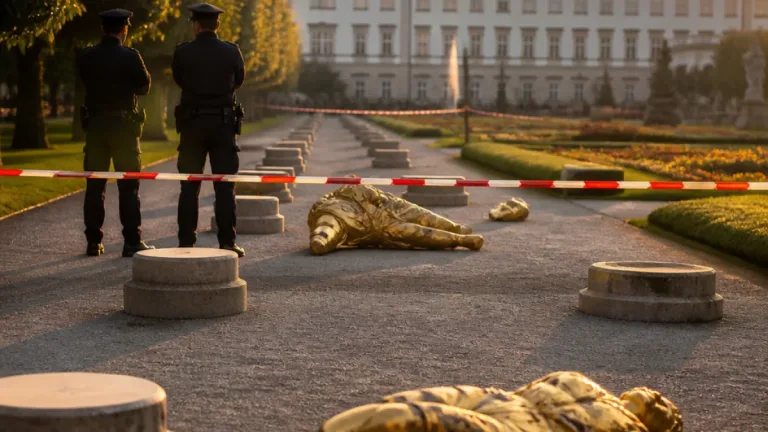 Großteil der Mini‑Mozarts aus Mirabellgarten gestohlen – Künstler erstattet Anzeige