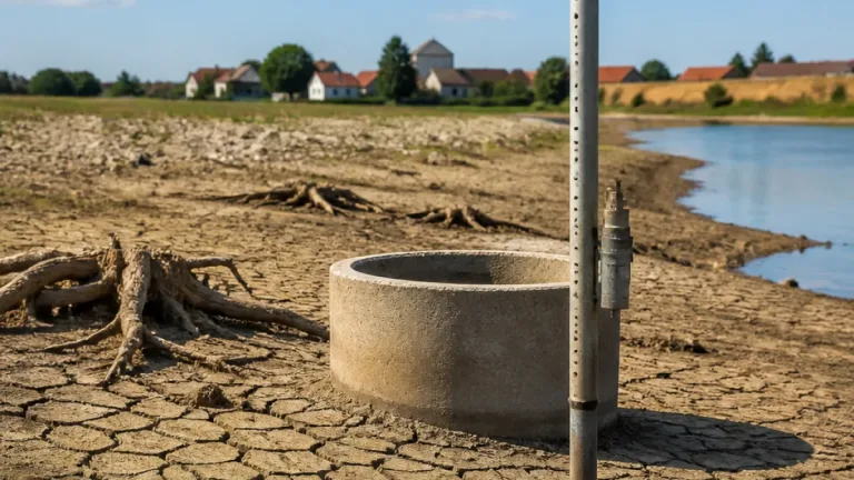 Grundwasser in der Region Wels sinkt deutlich – Behörden rufen zu Wassersparen auf