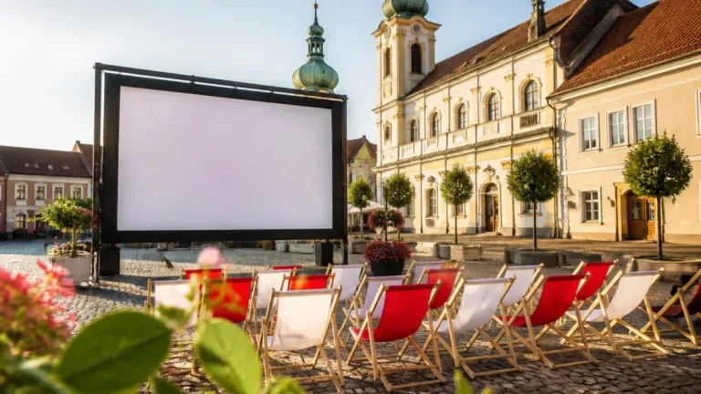 Güssing: MeinBezirk-Sommerkino lockte zahlreiche Besucher auf den Hauptplatz
