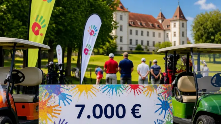 Help4Kids-Golfturnier in Schloß Frauenthal bringt 7.000 Euro für Kinder mit Behinderung