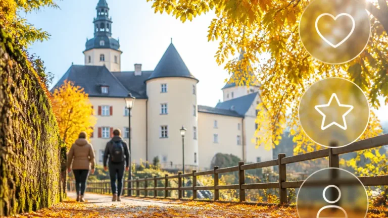 Herbstliches Motiv am Schloss in Wolfsberg sorgt für Aufmerksamkeit