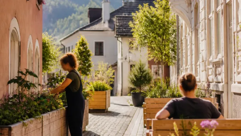 Hermagor: Hafnergasse wird durch bürgerschaftliches Engagement grüner