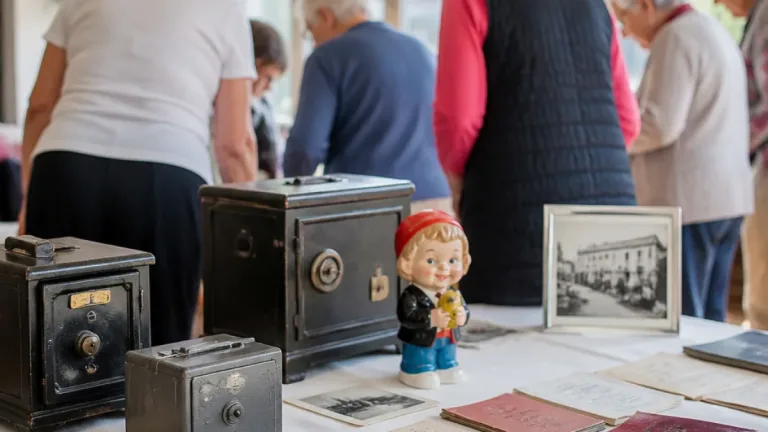 Historische Sparkassenwelt zu Gast im Pflegezentrum Waidhofen
