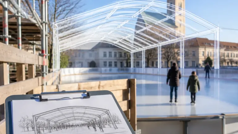 Hollabrunn plant Überdachung für Eislaufplatz: Mehr Saison, mehr Nutzung