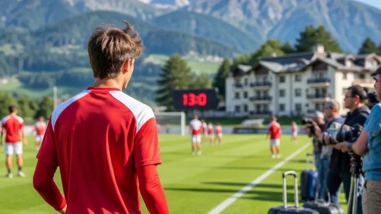 Im Blickpunkt in Kitzbühel: U21-Talent Patrik Kristal sticht beim Trainingslager hervor
