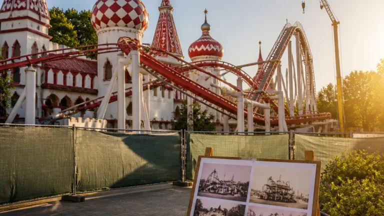In Rust verschwindet die Euro‑Mir: Europa‑Parks historische Achterbahn geht außer Betrieb