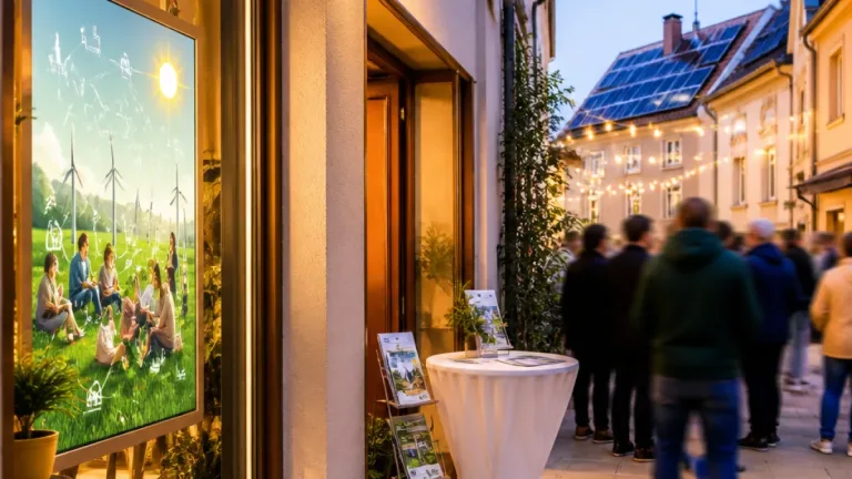 Informationsabend zur Erneuerbaren Energiegemeinschaft: Wie Villacherinnen und Villacher mitgestalten können