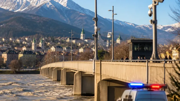 Innsbruck rüstet Brückenüberwachung bei Hochwasser mit intelligenten Kameras nach