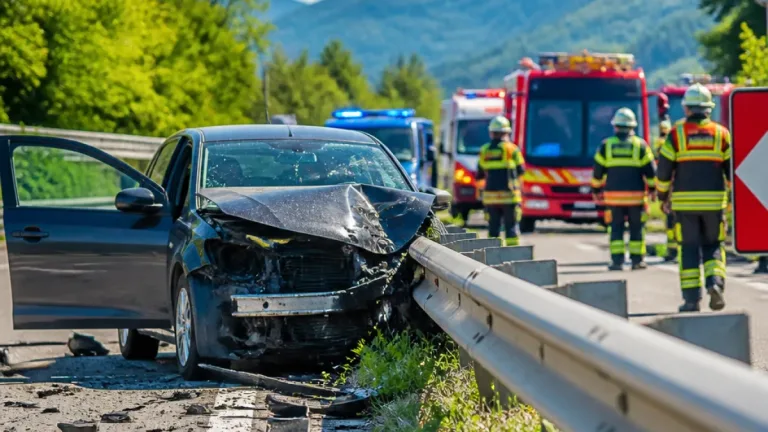 Insekt im Auto löst Unfall auf B173 in Kufstein aus