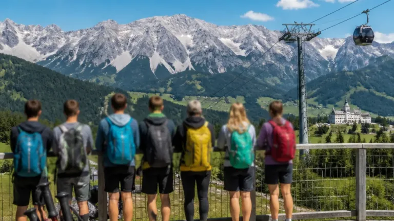 Internationale Gäste zu Besuch: Acht Jugendliche verbringen Woche bei Gastfamilien in Ramsau und Schladming