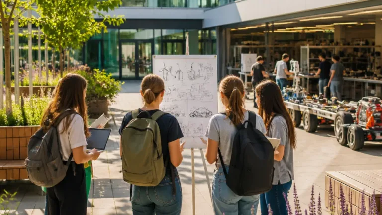 Internationale Nachwuchs-Ingenieurinnen vernetzen sich am FH-Campus Wels
