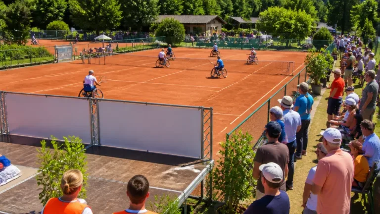 Internationale Rollstuhltennis-Tage in Groß Siegharts mit neuem Teilnehmerrekord eröffnet