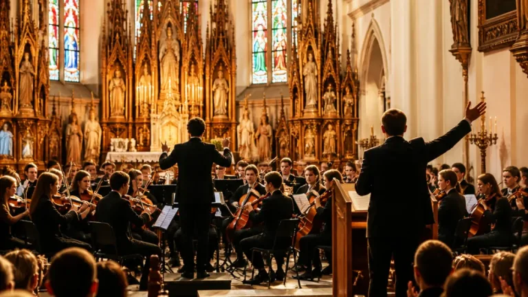 Internationales Jugendorchester Darmstadt gastiert in der Herz‑Jesu‑Kirche – Bürgermeisterin eröffnet Konzert