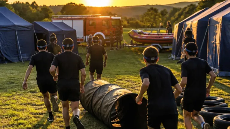 Internationales ÖLRG-Zeltlager in Gamlitz stärkt Jugendförderung und Kameradschaft