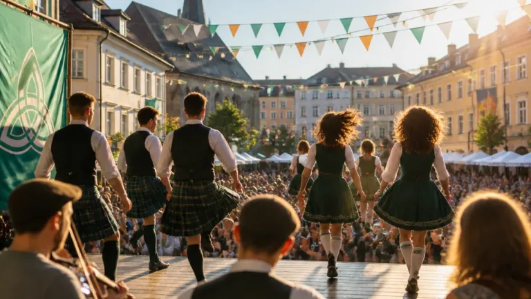 Irischer Tanz trifft Villacher Kirchtag: „Wild Éire“ mit Weltmeistern auf dem Rathausplatz