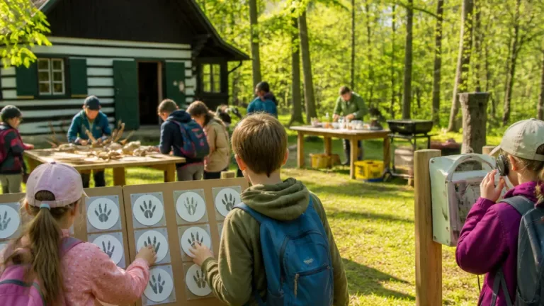 Jagdgesellschaft Mistelbach vermittelte Kindern Naturwissen beim Ferienspiel