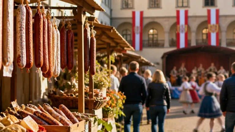 Jauntaler Salamifest in Eberndorf: Tradition, Direktvermarktung und Brauchtum im Stiftshof