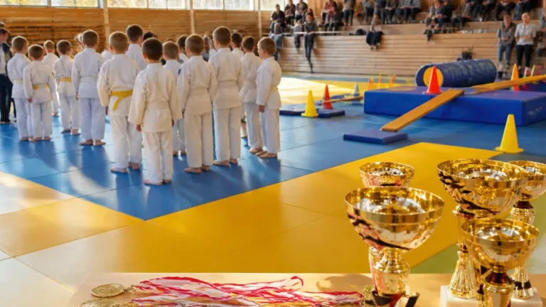 Judonachwuchs in Golling zeigt Können bei Vereinsmeisterschaft