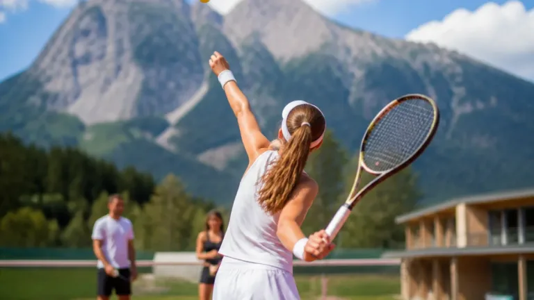 Jugendliche Tennishoffnung in Reutte erzielt ersten Weltranglistenpunkt