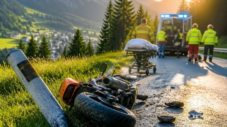 Jugendlicher kommt bei Mopedunfall in Reith von der Fahrbahn ab und wird ins Krankenhaus gebracht