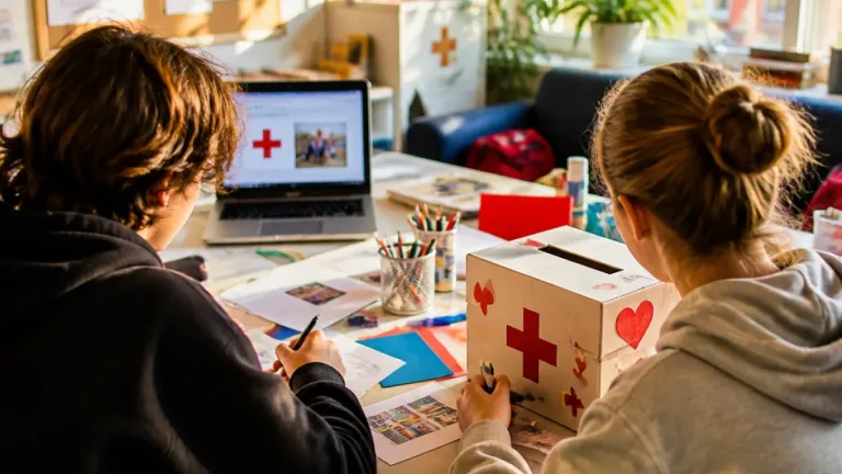 Jugendrotkreuz Perg startet Pfandbox nach Young-Leadership-Training