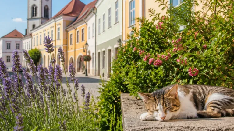 Junger Kater Fridolin nach schwerem Unfall in Tulln auf dem Weg der Besserung